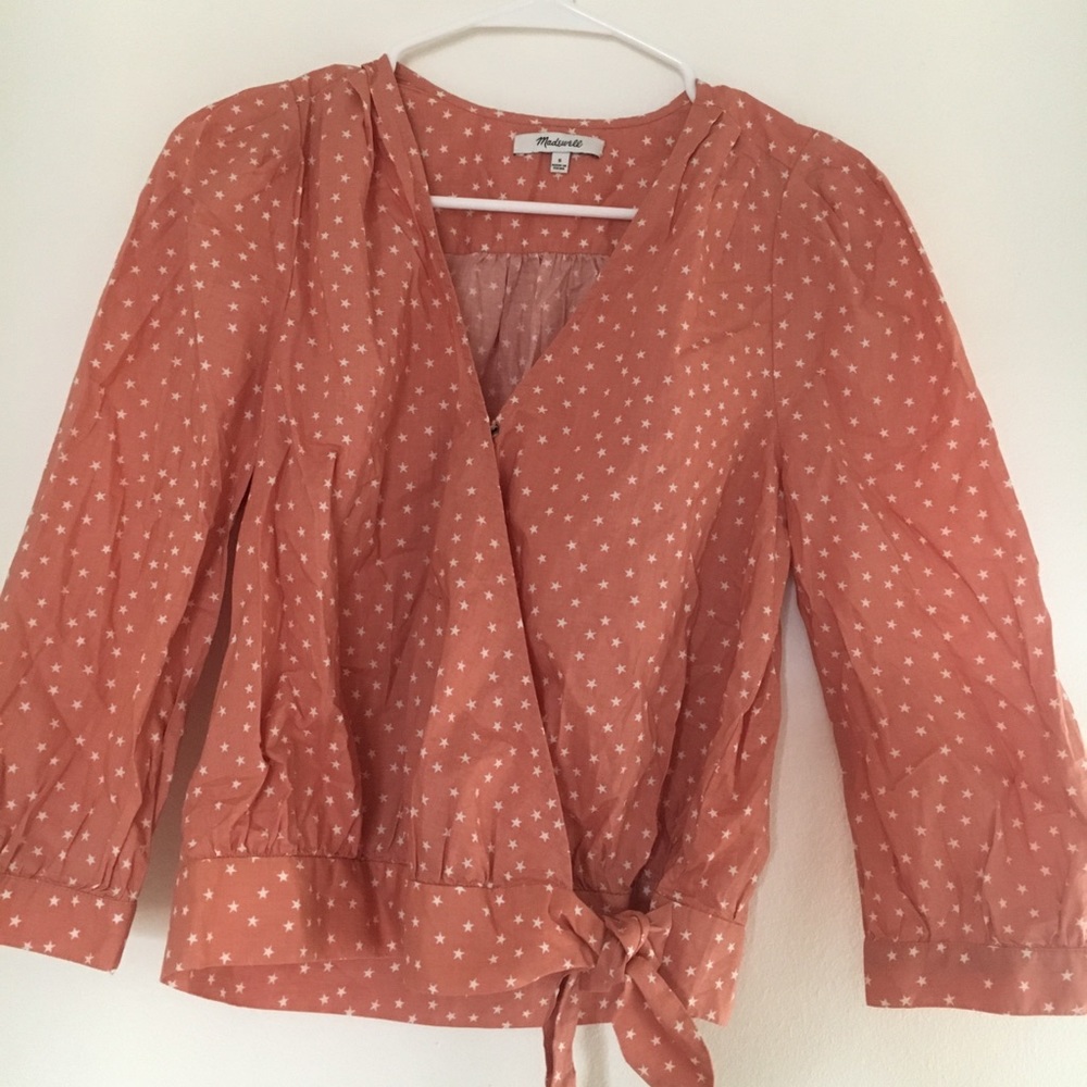 Fitted Long sleeve star top